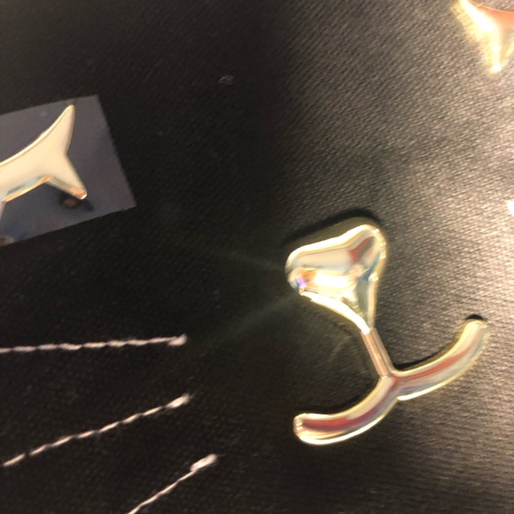 Betsey Johnson Canvas Quilted Cat Backpack - Picture 3 of 7